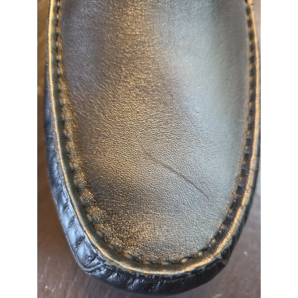 Cole Haan Men's Hall Grand Penny Driver Black Leather Size 9.5M C41767 NEW! $130